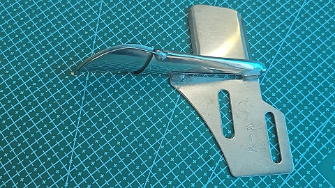 DOBLADILLADOR  P/ CAMISA TAPITA DE MANGA