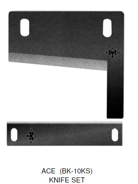 CUCHILLA KANSAI DVK 1702 BWK