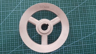 POLEA DE MOTOR CHINO DE 110MM