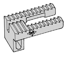 DIENTE COSEDORA DE BOLSA FISCHBEIN