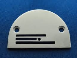 CHAPA AGUJA RECTA 3 CARRERAS AGUJERO GRANDE