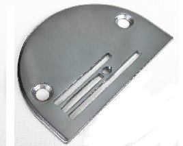 CHAPA AGUJA RECTA 3 CARRERAS AGUJERO GRANDE