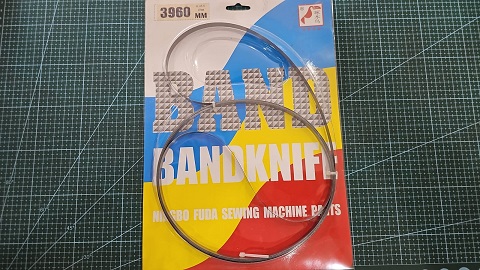 CINTA DE ACERO  MAQUINA DE SIERRA 3.96 MTS CH