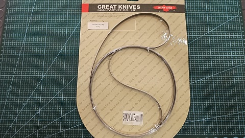 CINTA DE ACERO  MAQUINA DE SIERRA 4000MM