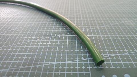 CORREA DE POLIURETANO VERDE 8 MM.