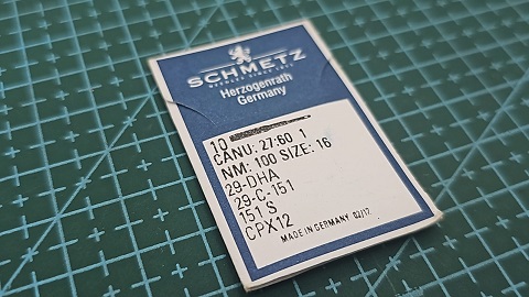 AGUJA SCMETZ CP X 12 #16 PARA GK0022