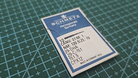 AGUJA SCHMETZ CP X 12 #19