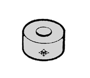 GOMA AMORTIGUADOR BROTHER BOTONERA CB3 SERIES