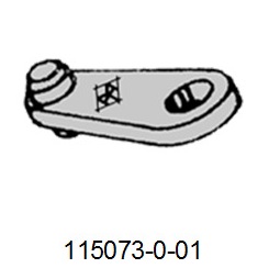 CONECTOR BROTHER DE CUCHILLA INFERIOR BOTONER